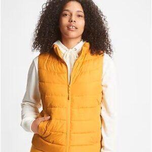 Gap ColdControl Mustard Puffer Vest